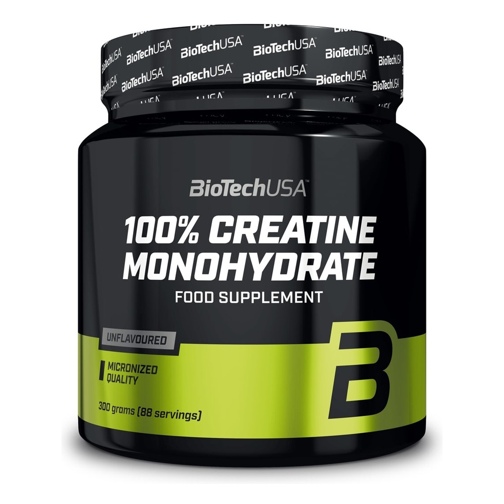 100% Creatine Monohydrate, Unflavoured - 300g