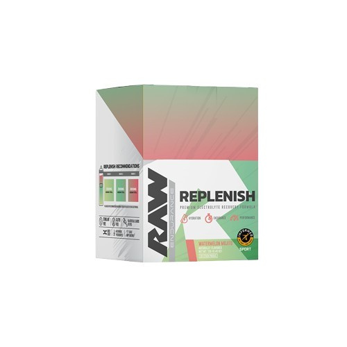 Raw Nutrition Replenish, Watermelon Mojito - 20 stick packs