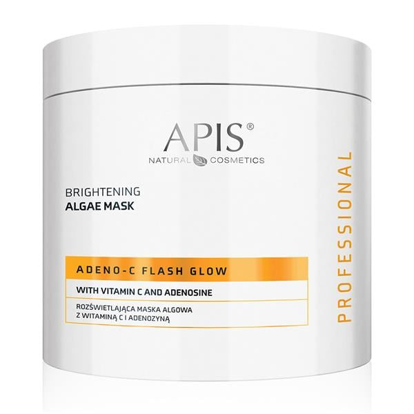 Apis Professional Adeno C-Flash Glow Rozświetlająca Maska Algowa z Witaminą C 200ml