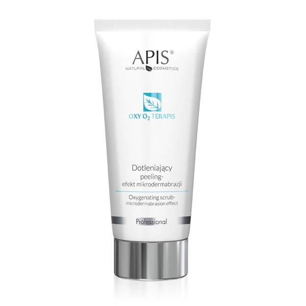 Apis Professional Oxy O2 Therapis Dotleniający Peeling Efekt Mikrodermabrazji dla Cery Szarej i Zmęczonej 200ml
