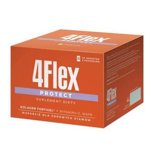 4Flex Protect Kolagen z Witaminą D i Wapniem na Zdrowe Kości i Stawy 30 Saszetek