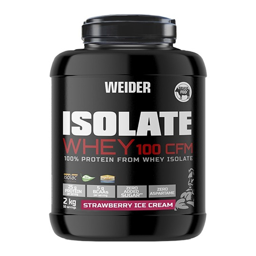 Weider Isolate Whey 100 CFM, Strawberry Ice Cream - 2000g  