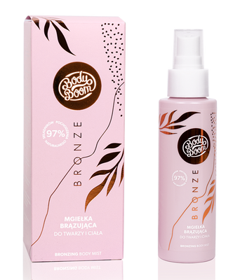 BodyBoom Bronze Nawilżająca Brązująca Mgiełka do Twarzy i Ciała w Sprayu 110ml
