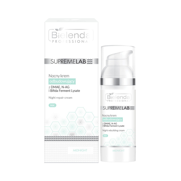 Bielenda Professional Supremelab Nocny Krem Odbudowujący z DMAE 50ml