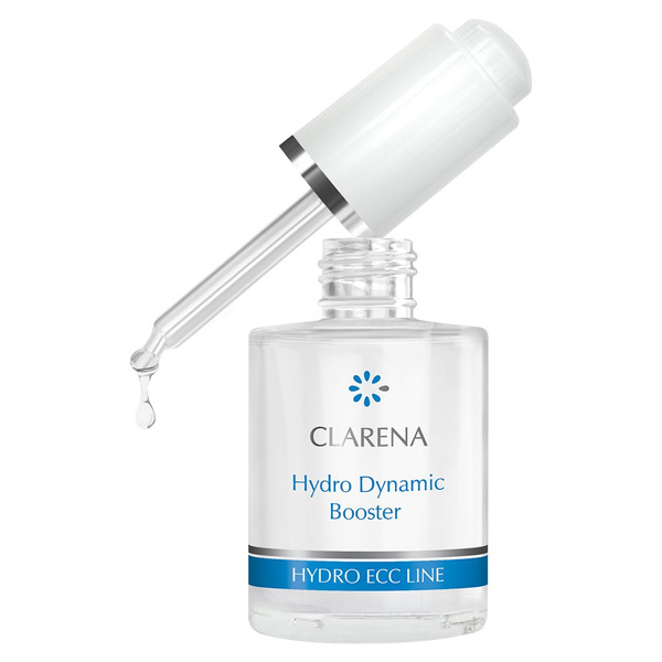 Clarena Hydro ECC Line Dynamic Lekki Booster Intensywnego Nawilżenia dla każdego Rodzaju Skóry 30ml