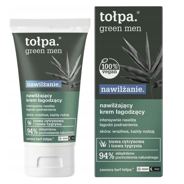 Tolpa Green Men Nawilżający Krem Łagodzący 50ml