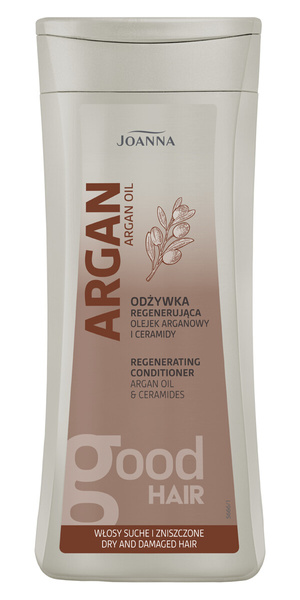 Joanna Argan Oil Regenerująca Odżywka do Włosów Suchych i Zniszczonych z Olejkiem Arganowym 200ml