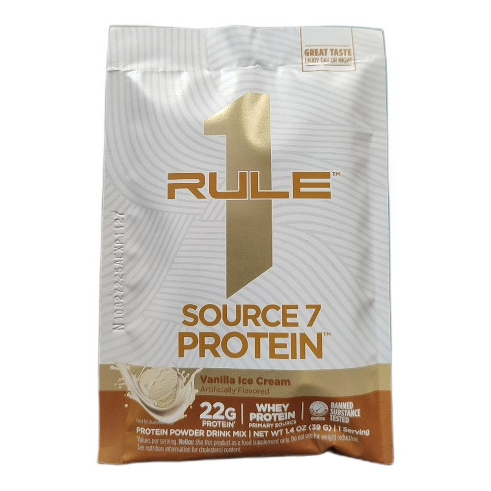 Rule One Source7 Protein, Vanilla Ice Cream - 39g (1 serving)