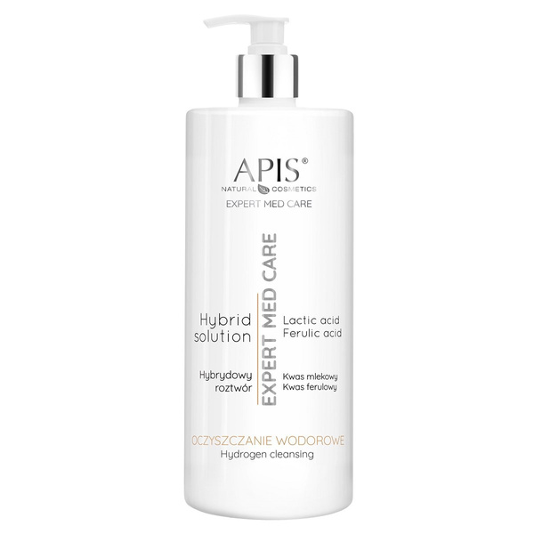 Apis Expert Med Płyn Oczyszczający z Kwasem Ferulowym i Mlekowym 1000ml