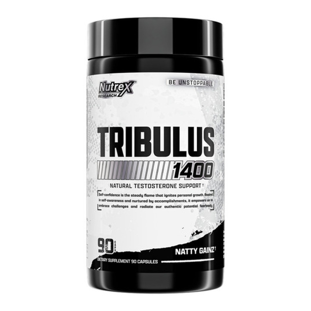 Nutrex Tribulus 1400 Buzdyganek Naziemny na Wsparcie Testosteronu dla Mężczyzn 90 Kapsułek
