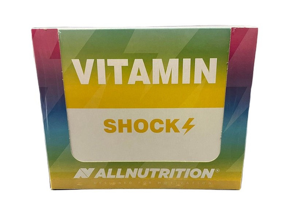 Allnutrition Vitamin Shock Shot Witaminowy w Płynie dla Osób Aktywnych 12 x 80ml