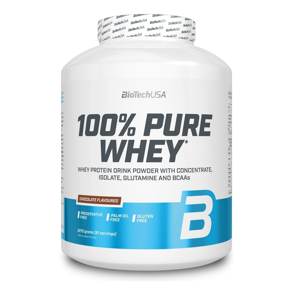 BioTechUSA 100% Pure Whey Ryż na Mleku Odżywka Białkowa Na Wsparcie Mięśni 2270g