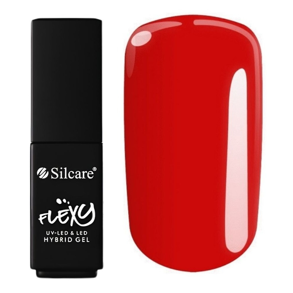 Silcare Flexy lakier hybrydowy UV/LED 244 Red Velvet 4.5g