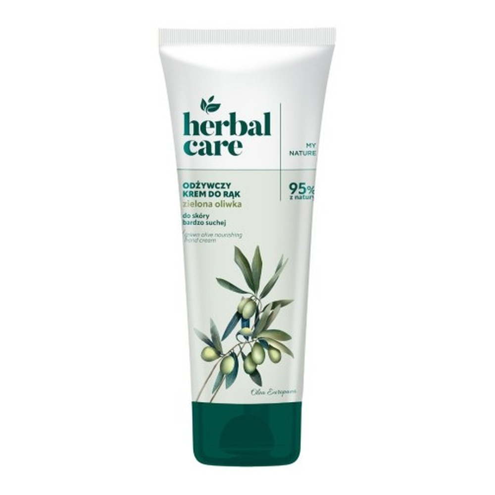Herbal Care Krem Odżywczy do Rąk Oliwka dla Skóry Bardzo Suchej 100ml