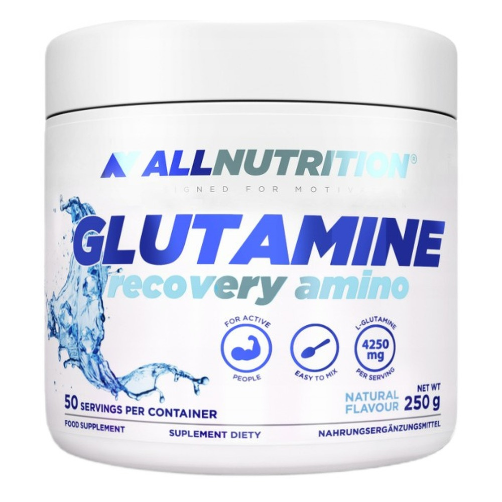 Allnutrition Glutamine Recovery Amino, Natural - 250g