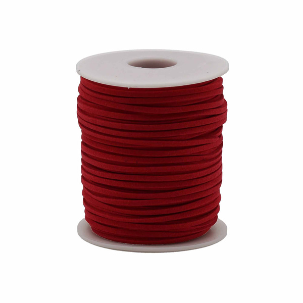 Bulk Roll Pendant Cord - 2.5mm x 45m - Red A056