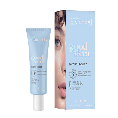 Bielenda Good Skin Hydra Boost Silnie Nawilżający Krem z Kwasem Hialuronowym 50ml