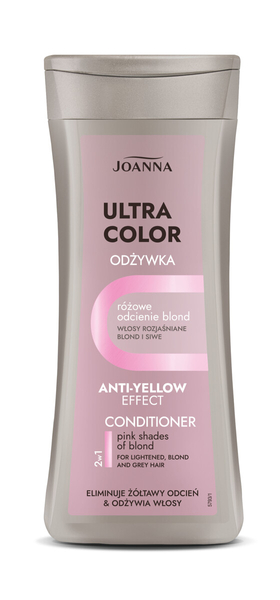 Joanna Ultra Colour Odżywka Tonująca Różowe Odcienie Blond 200g