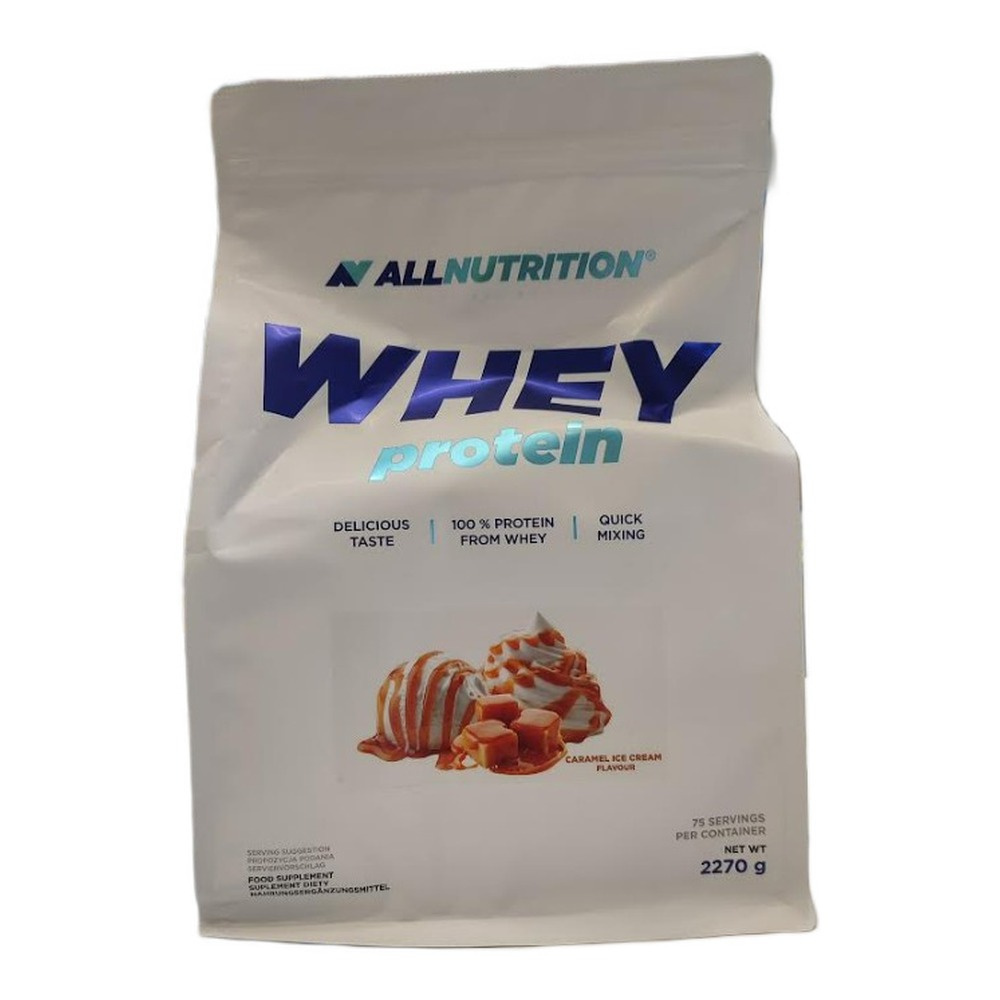 Allnutrition Whey Protein, Caramel Ice Cream - 2270g