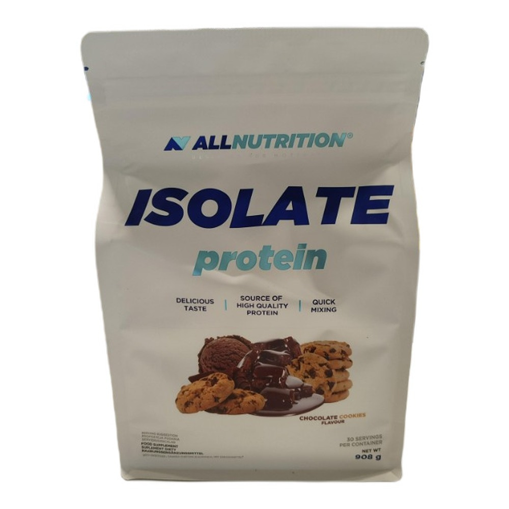 Allnutrition Isolate Protein, Chocolate Cookies - 908g
