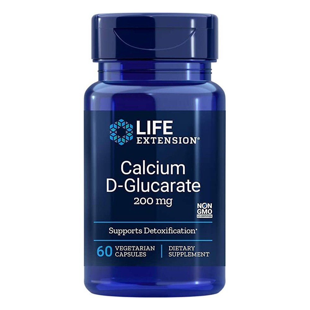 Calcium D-Glucarate, 200mg - 60 vcaps
