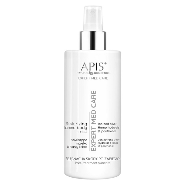 Apis Expert Med Care Nawilżająca Mgiełka do Twarzy i Ciała 300ml