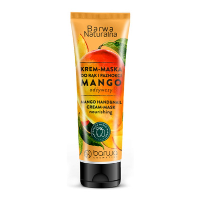 Barwa Naturalna Mango Odżywczy Krem-Maska do Rąk i Paznokci 100ml