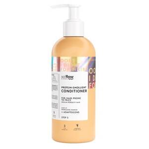 So!Flow Proteinowa i Emolientowa Odżywka do Włosów Średnioporowatych z Tendencją do Puszenia 400ml