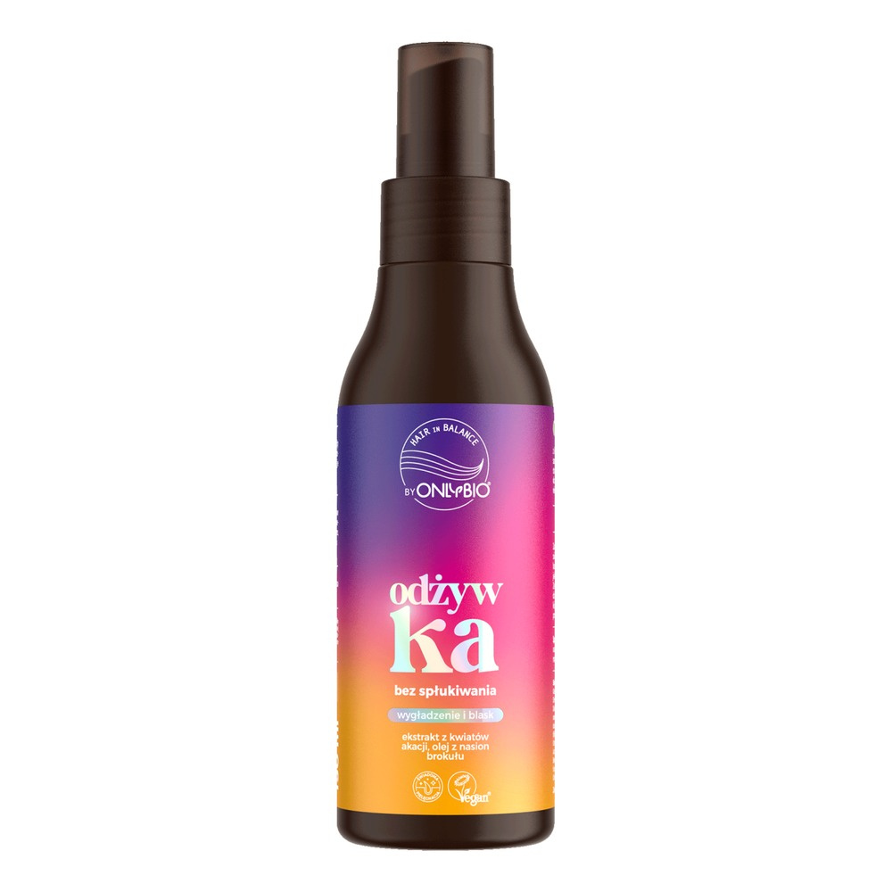 OnlyBio Hair in Balance Odżywka bez Spłukiwania dla Szorstkich i Plączących się Włosów 150ml