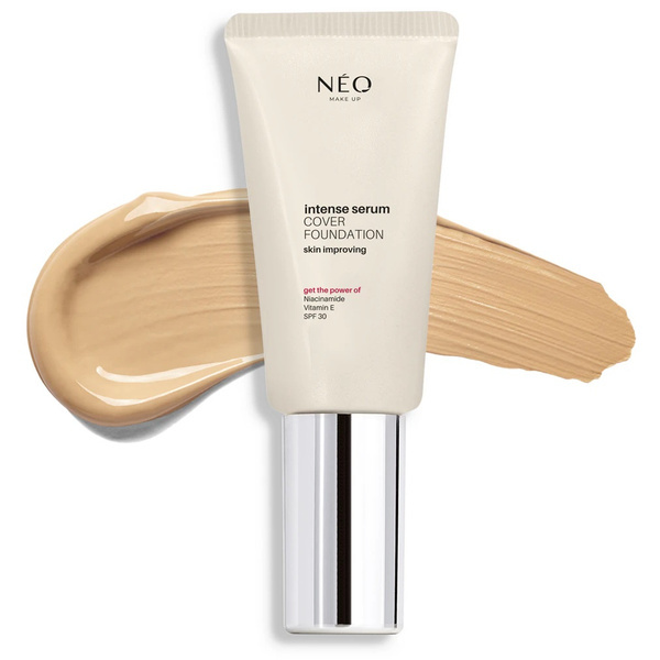 Neo Makeup Intense Serum Podkład Kryjący 01 Porcelain SPF30 30ml