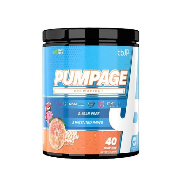Pumpage, Sour Peach Ring - 400g