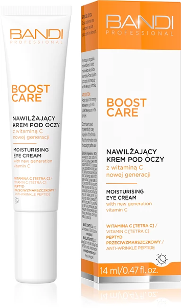 Bandi Boost Care Nawilżający Krem pod Oczy z Witaminą C Nowej Generacji 14ml