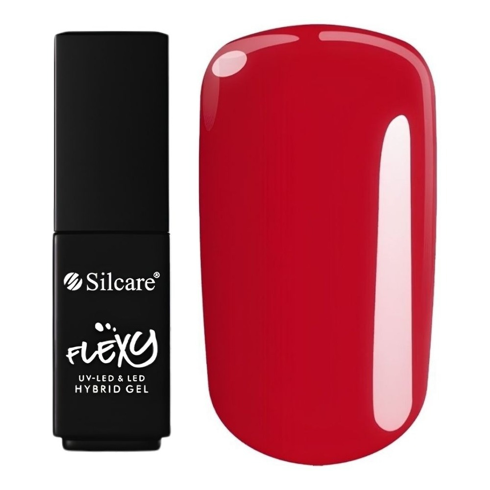 Silcare Flexy lakier hybrydowy UV/LED 245 Strawberry Kiss 4.5g
