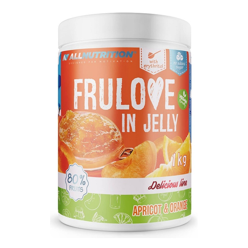 Allnutrition Frulove In Jelly Morela i Pomarańcza Owoce w Żelu Bez Cukru 1000g
