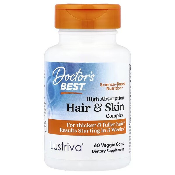 High Absorption Hair & Skin Complex - 60 vaps