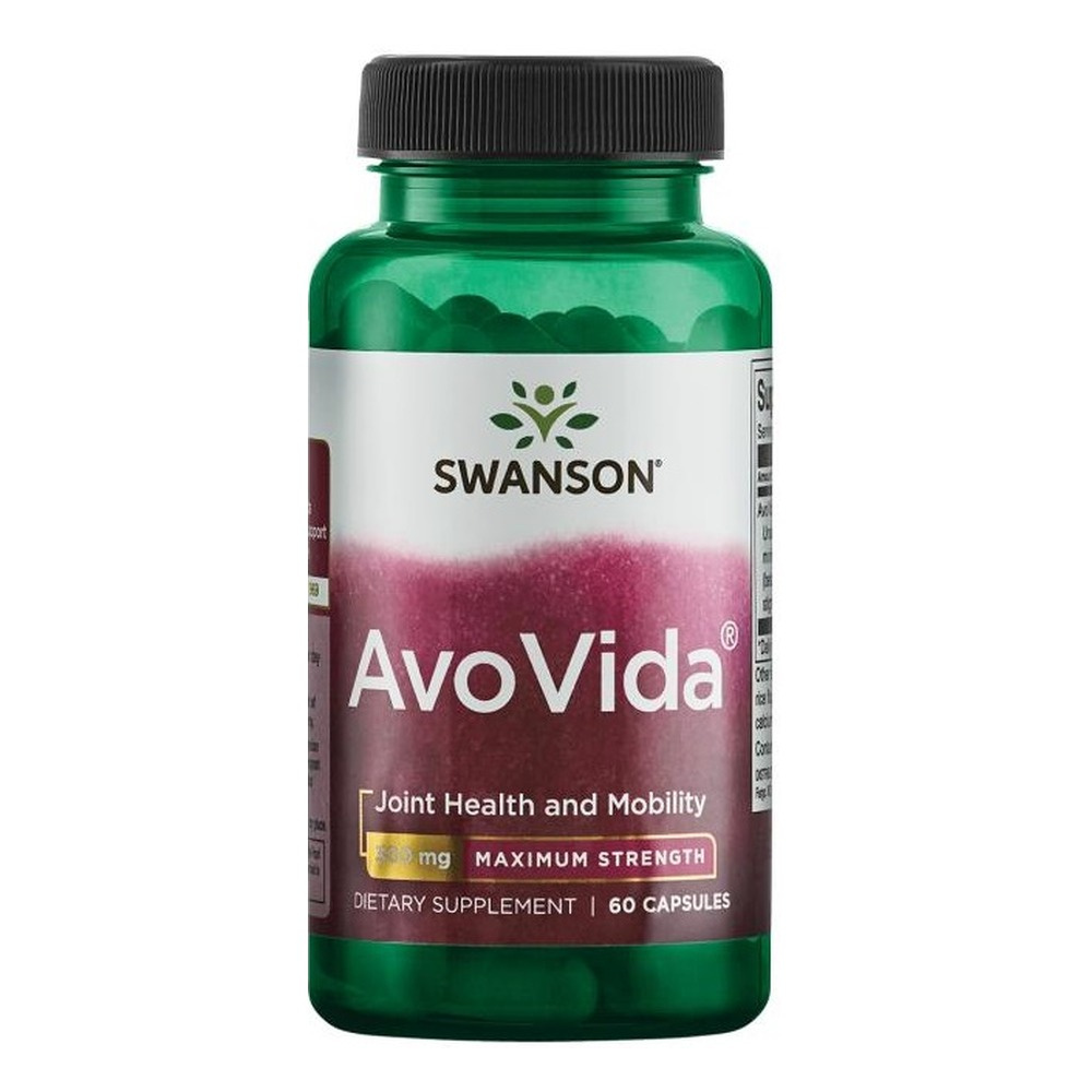 Swanson AvoVida 300mg na Wsparcie Zdrowia Stawów 60 Kapsułek
