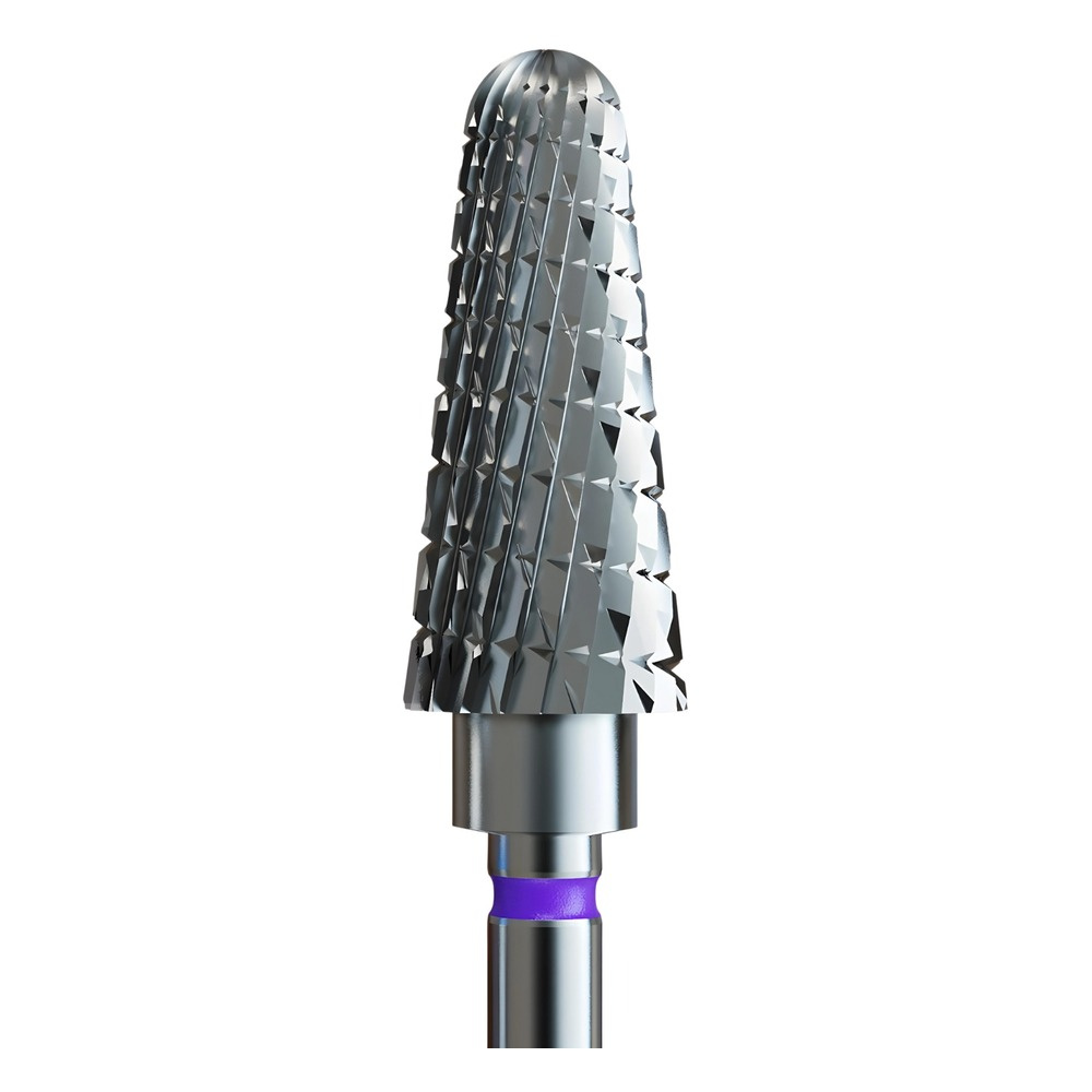 IQ Nails Frez do Paznokci z Węglika Wolframu w Kształcie Stożka Nacięcie Poprzeczne 6mm do Manicure 201.134.060 1 Sztuka