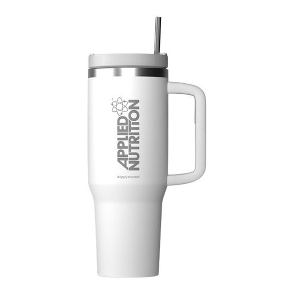 Applied Nutrition Cooler Tumbler Cup, White - 1200 ml.