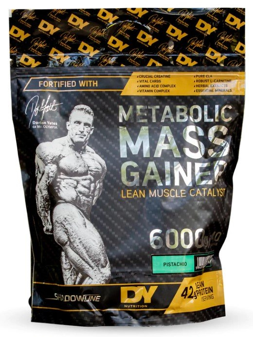 Dorian Yates Metabolic Mass Gainer Pistacjowy dla Sportowców Siłowych 6000g