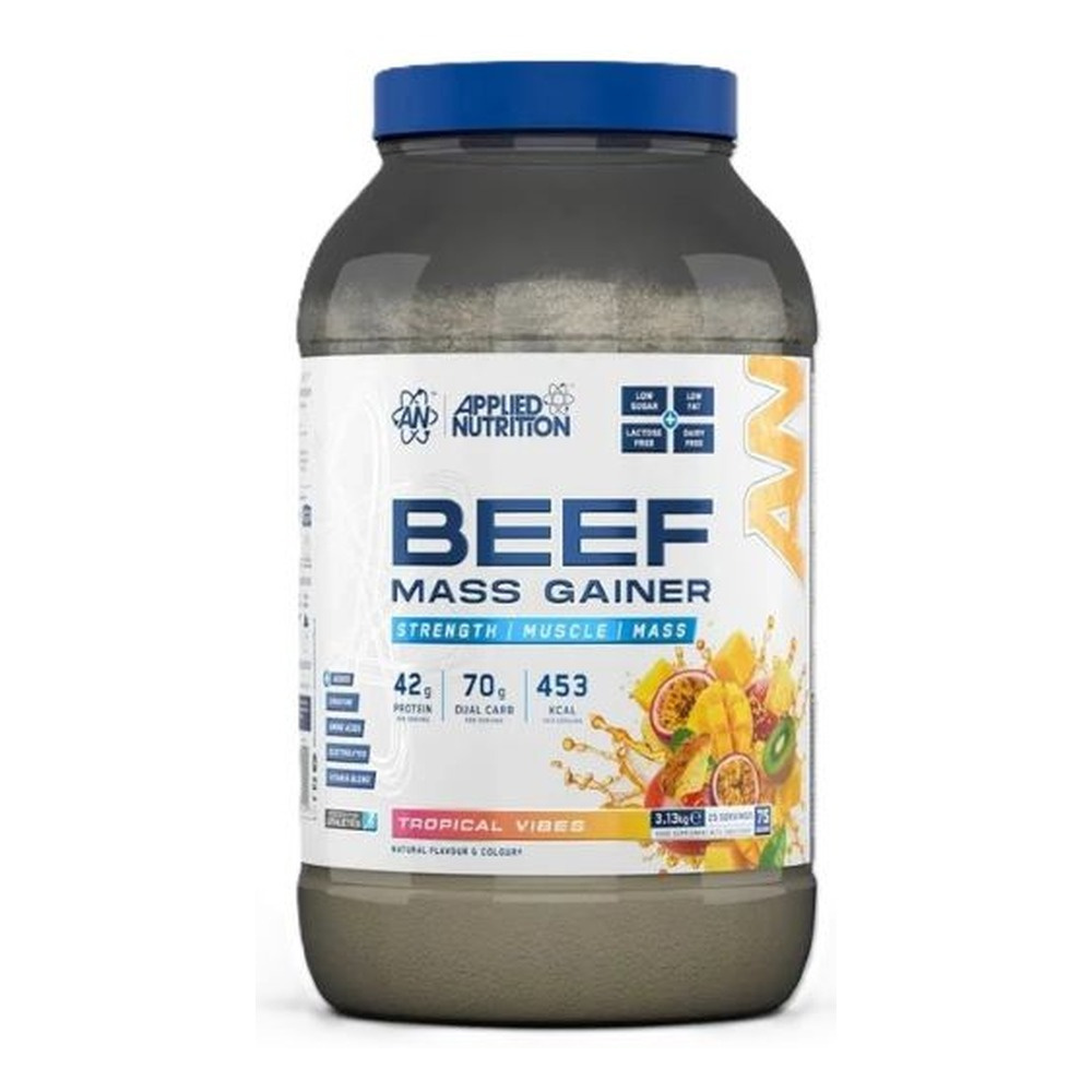 Beef Mass Gainer, Tropical Vibes - 3130g