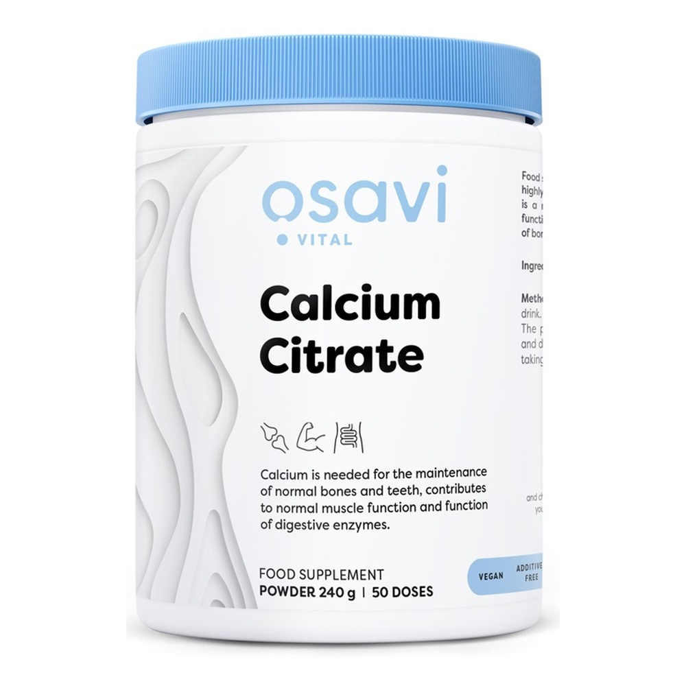 Osavi Cytrynian Wapnia w Proszku 240g