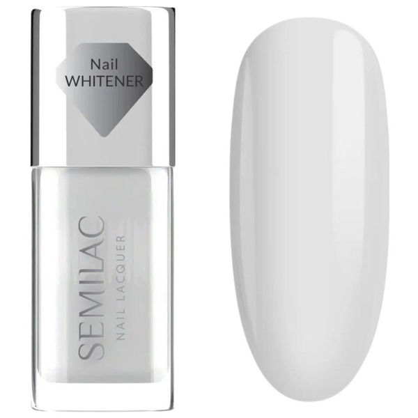 Semilac Classic Lakier Klasyczny 100 Nail Whitener 9ml