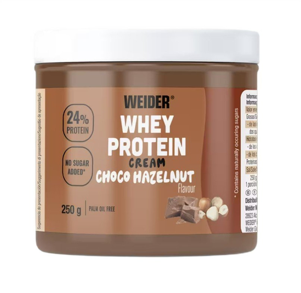 Weider Whey Protein Cream, Choco-Hazelnut - 250g