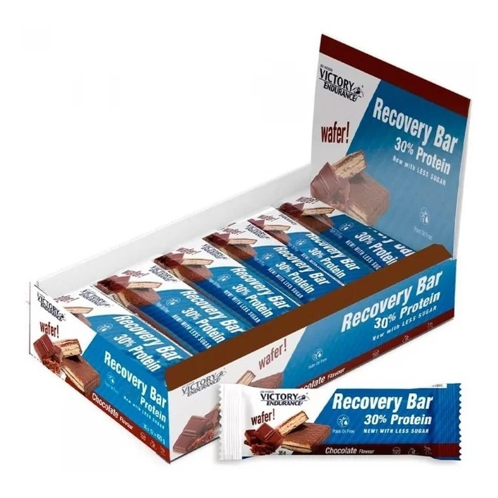 Weider Joe Weider Victory Endurance Recovery Bar, Chocolate - 12 x 35g