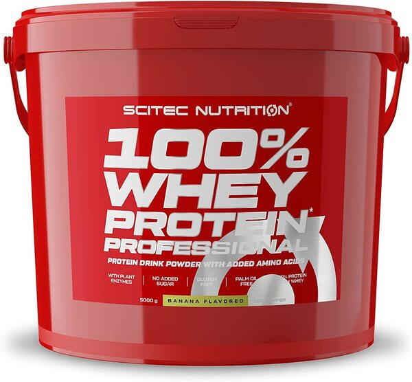 SciTec 100% Whey Protein Professional, Chocolate - 5000g