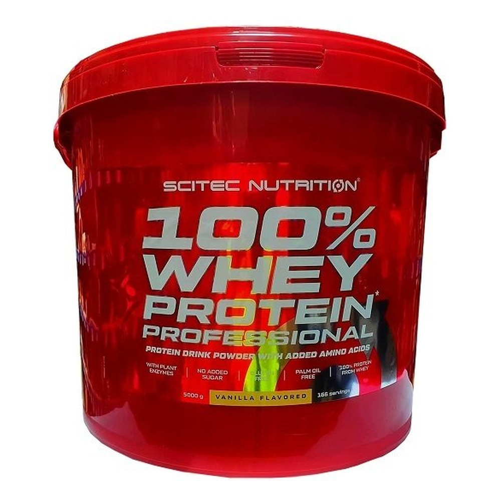 SciTec 100% Whey Protein Professional, Strawberry - 5000g