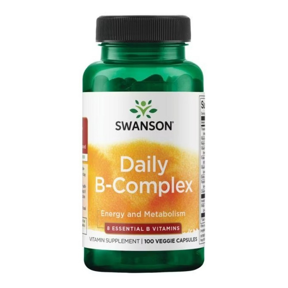 Swanson B-Complex Wsparcie Układu Nerwowego w Stresie 100 Kapsułek