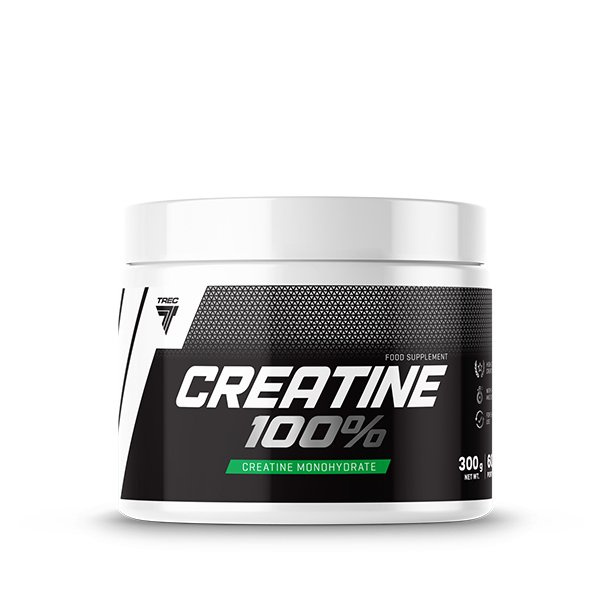 Trec Nutrition Creatine 100% 300g - Monohydrat Kreatyny z Witaminą C