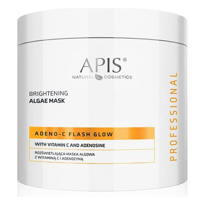 Apis Professional Adeno C-Flash Glow Rozświetlająca Maska Algowa z Witaminą C 200ml