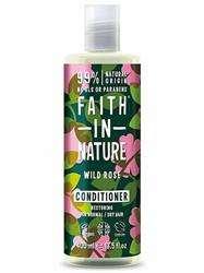 Faith In Nature Wild Rose Odżywka z Ekstraktem z Dzikiej Róży do Włosów Normalnych i Suchych 400ml